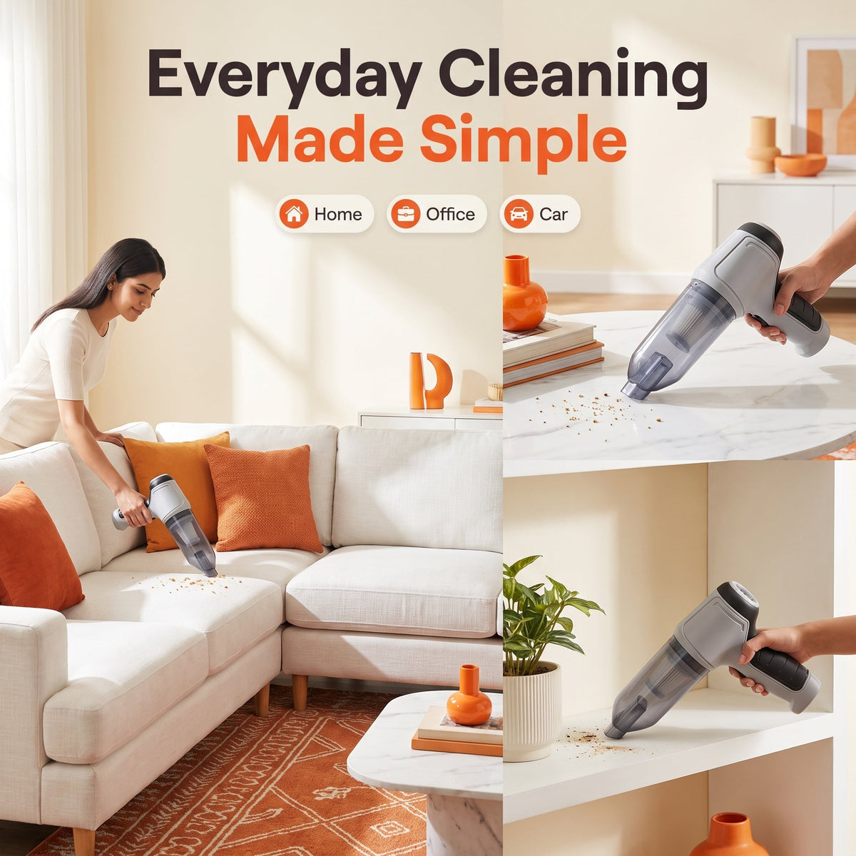 Wireless Powerful Portable Vacuum cleaner