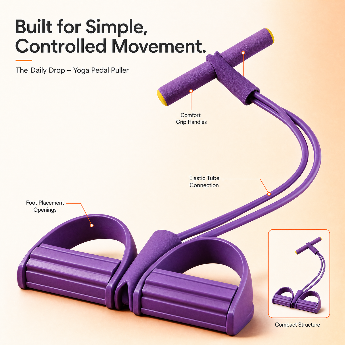 Yoga Pedal Puller (Fitness Resistance Band)