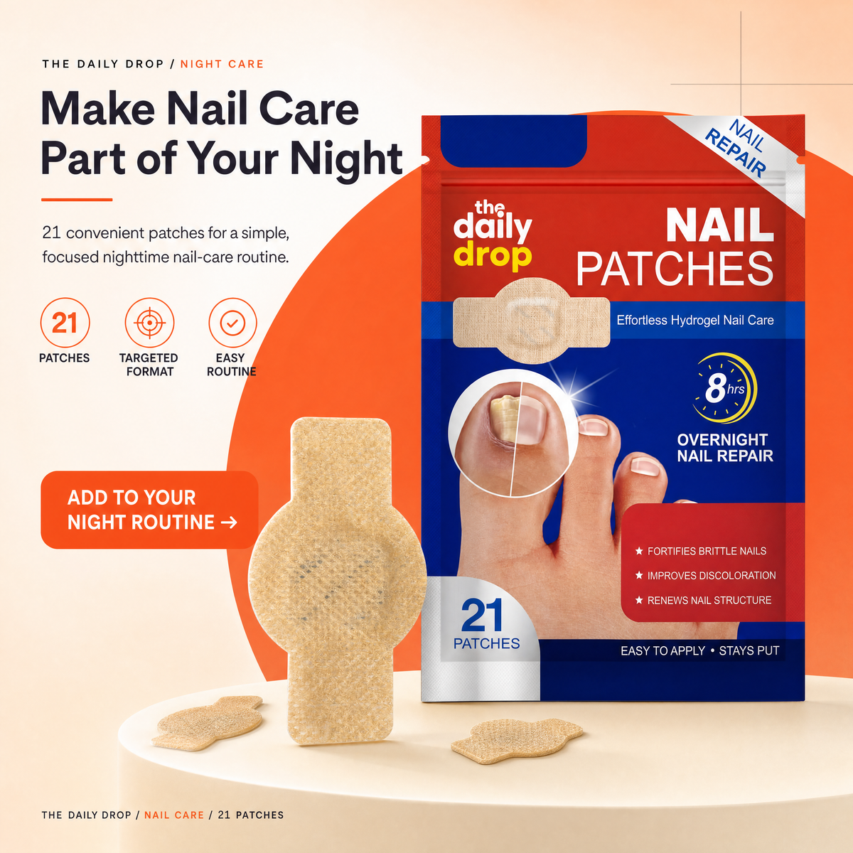Nail Fungal Repair Patches