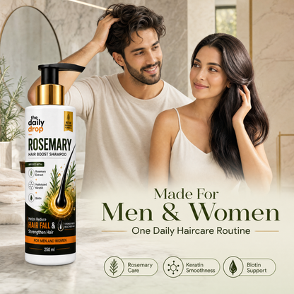 Rosemary Hair Boost Shampoo with Hydrolyzed Keratin & Biotin