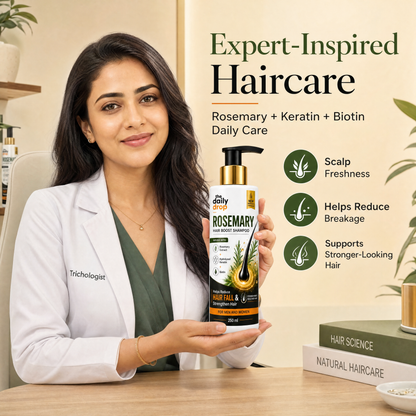Rosemary Hair Boost Shampoo with Hydrolyzed Keratin & Biotin