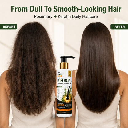 Rosemary Hair Boost Shampoo with Hydrolyzed Keratin & Biotin